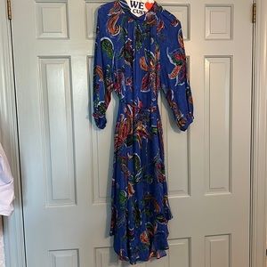 Anthropologie gorgeous silk dress